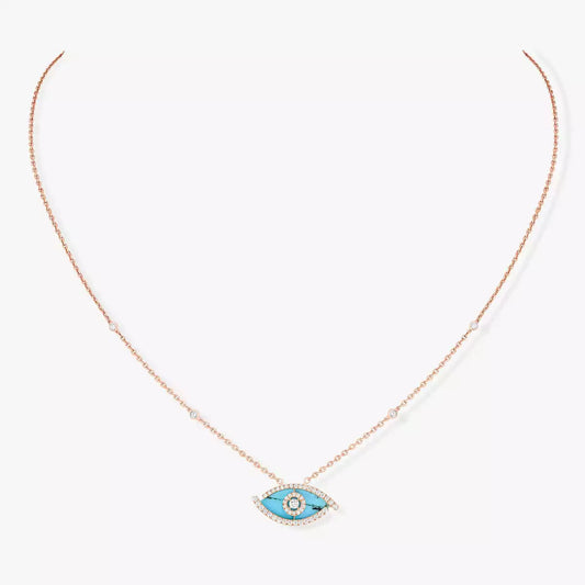 [Sophire]LUCKY EYE DIAMOND NECKLACE