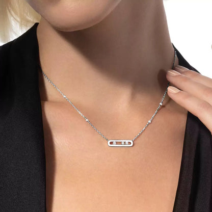 [Sophire Jewelry]Baby Move Necklace