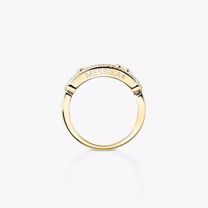 [Sophire Jewelry] Baby Move Gold Diamond Pave_ Ring