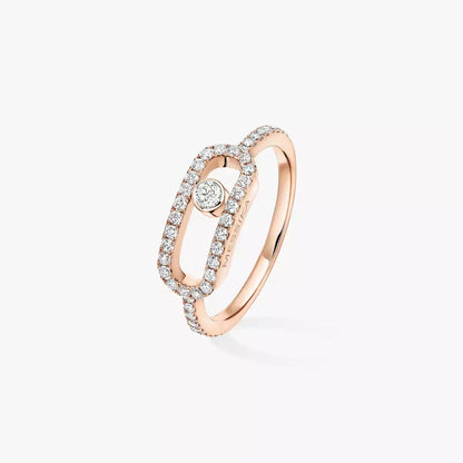 [Sophire Jewelry]Move Uno Diamond Ring in Gold