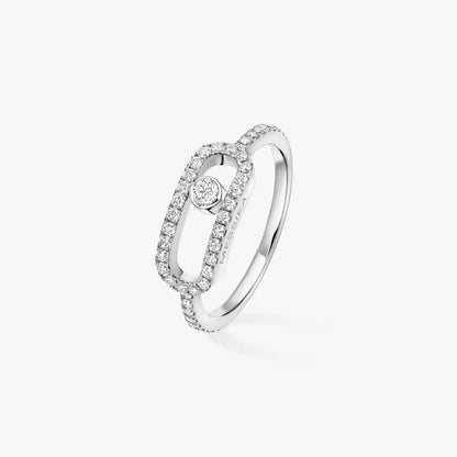 [Sophire Jewelry]Move Uno Diamond Ring in Gold