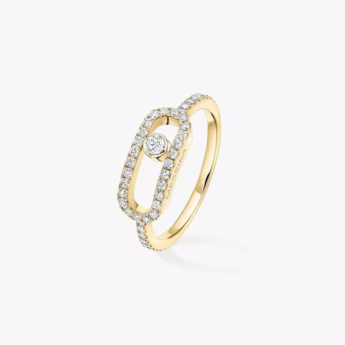 [Sophire Jewelry]Move Uno Diamond Ring in Gold