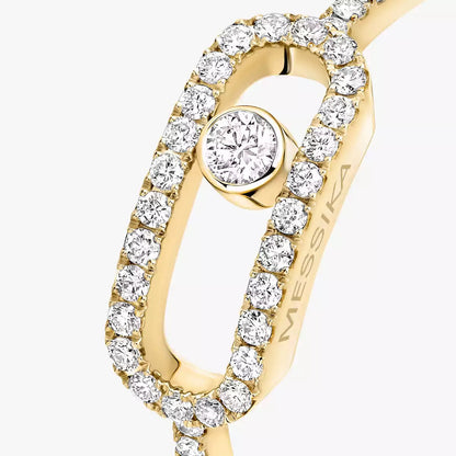 [Sophire Jewelry]Move Uno Diamond Ring in Gold