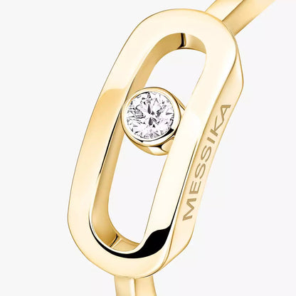 [Sophire Jewelry]Move Uno Diamond Ring in Gold