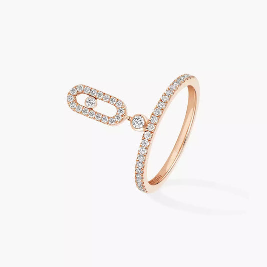 [Sophire]MOVE UNO DIAMOND RING