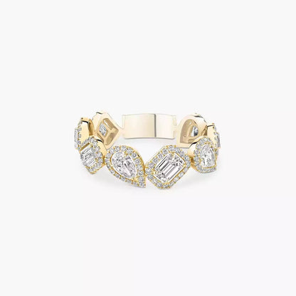 [Sophire Jewelry] Diamond Wedding Ring My Twin
