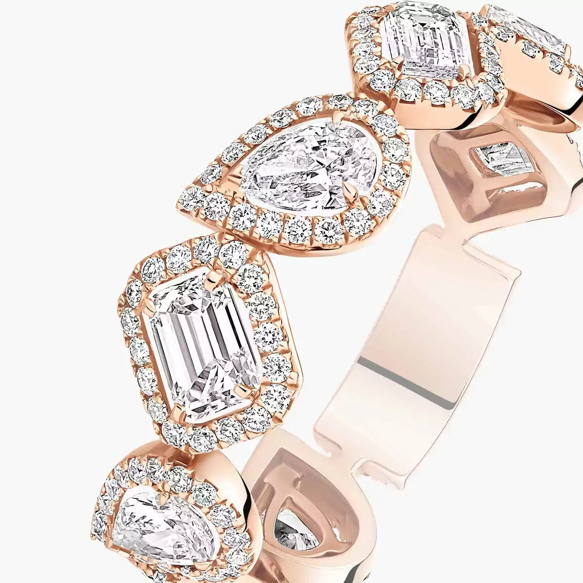 [Sophire Jewelry] Diamond Wedding Ring My Twin