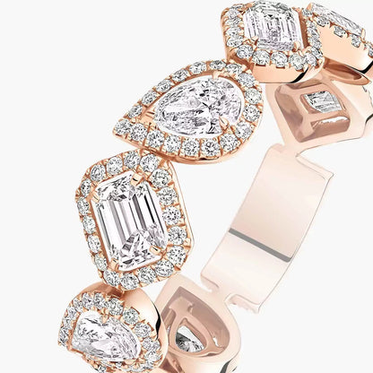 [Sophire Jewelry] Diamond Wedding Ring My Twin