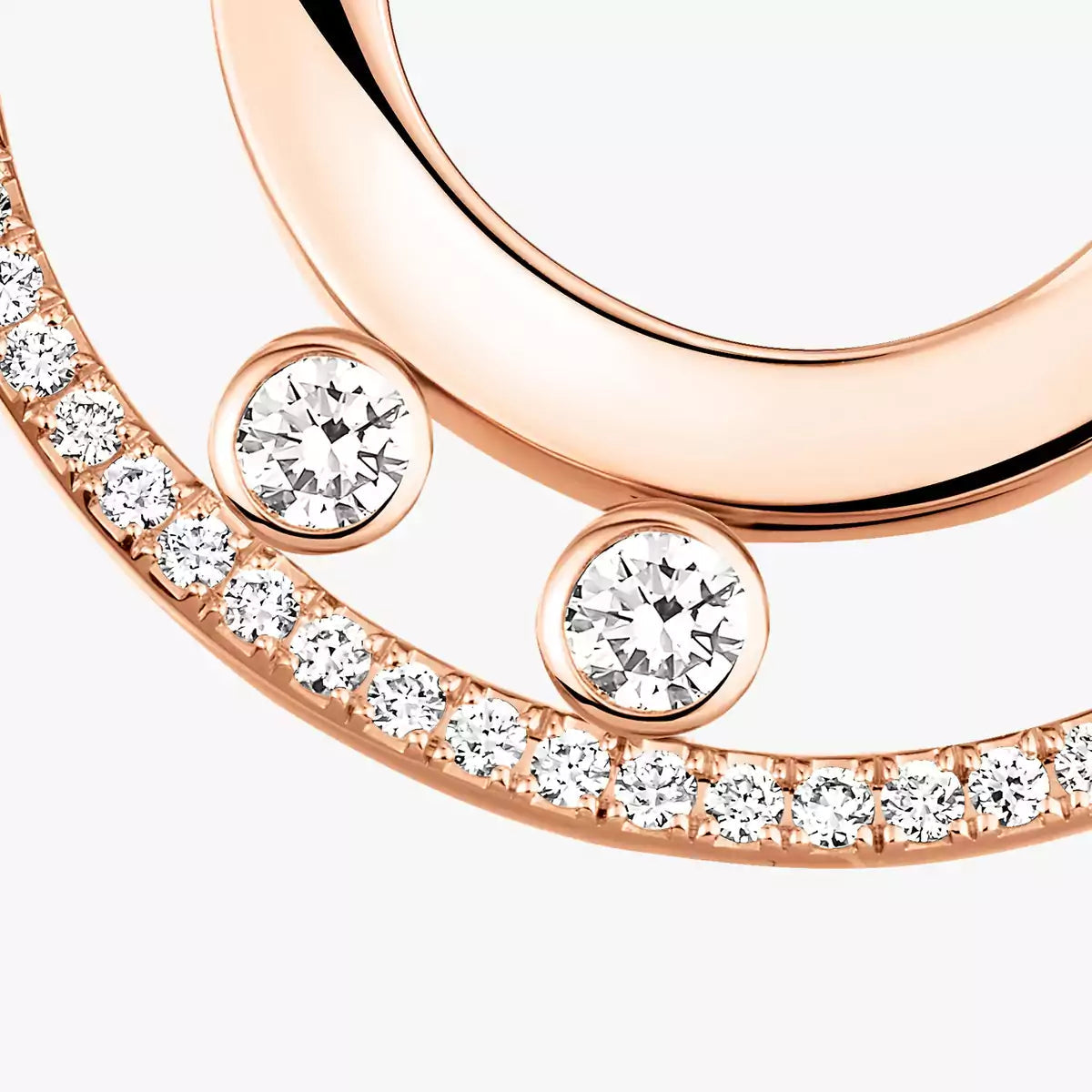 [Sophire Jewelry] Move Romane Small Diamond Hoop Earrings