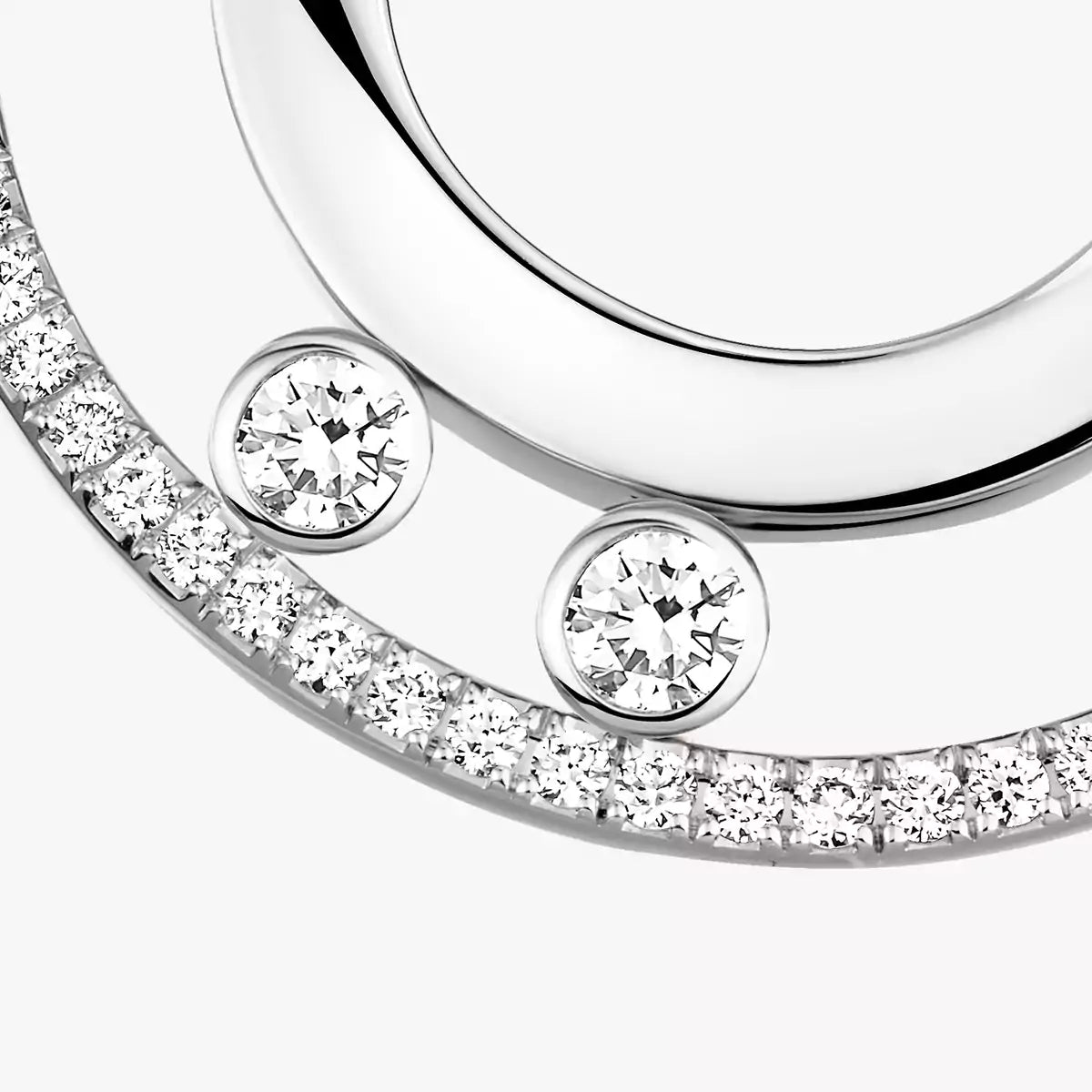 [Sophire Jewelry] Move Romane Small Diamond Hoop Earrings