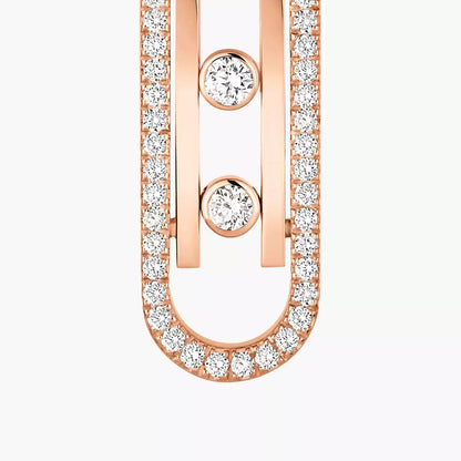 [Sophire Jewelry]Diamond Pendant Earrings Move 10Th