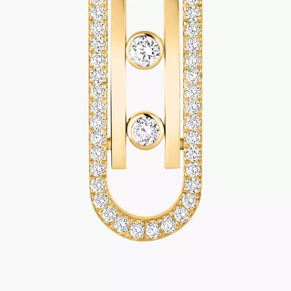 [Sophire Jewelry]Diamond Pendant Earrings Move 10Th