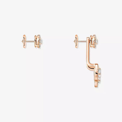 [Sophire Jewelry] My Twin Trio  Diamond Earrings