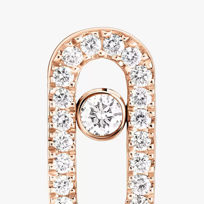 [Sophire Jewelry]Move Uno Diamond Earrings
