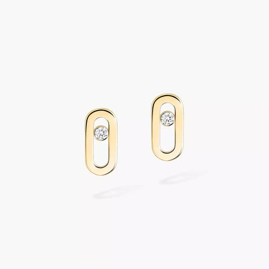 [Sophire]MOVE UNO DIAMOND STUD EARRINGS
