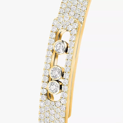 [Sophire Jewelry]Move Noa Full Pavé Diamond Bangle Bracelet