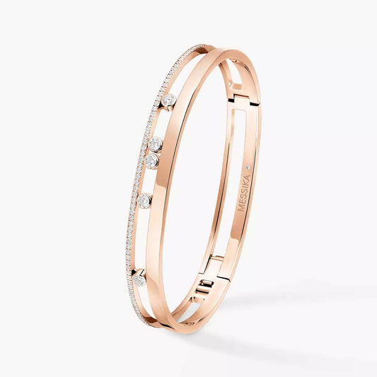 [Sophire Jewelry]Move Romane Diamond Bangle Bracelet