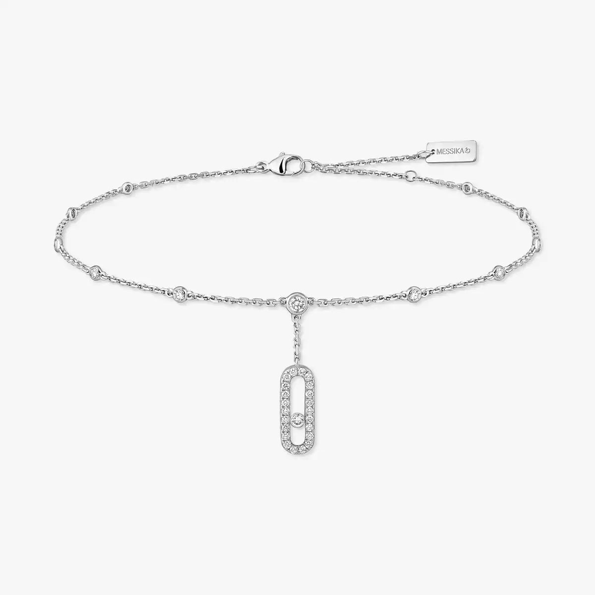 [Sophire Jewelry] Move Uno pavé ankle bracelet
