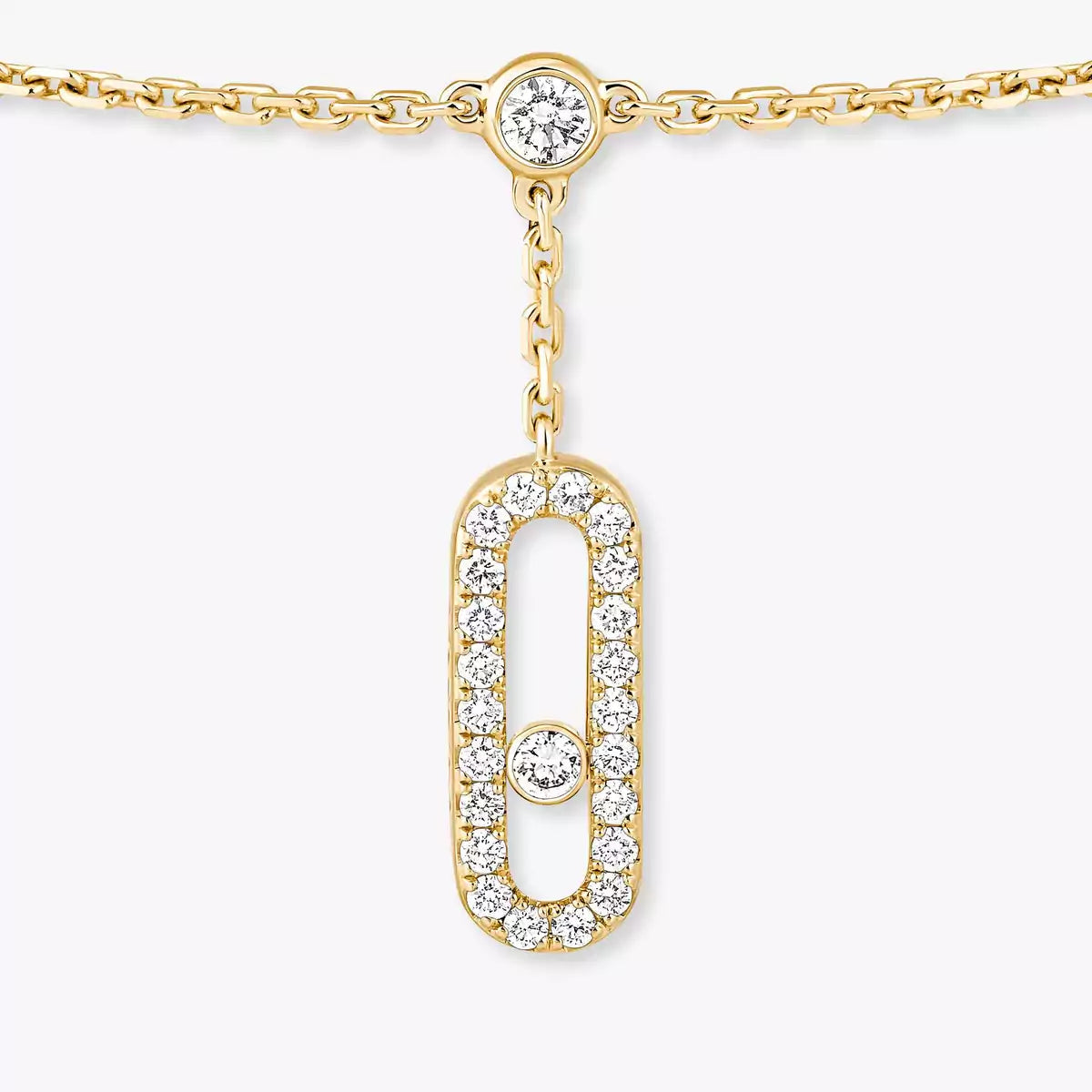 [Sophire Jewelry] Move Uno pavé ankle bracelet