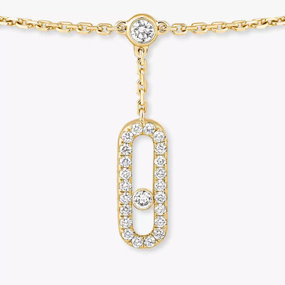 [Sophire Jewelry] Move Uno pavé ankle bracelet