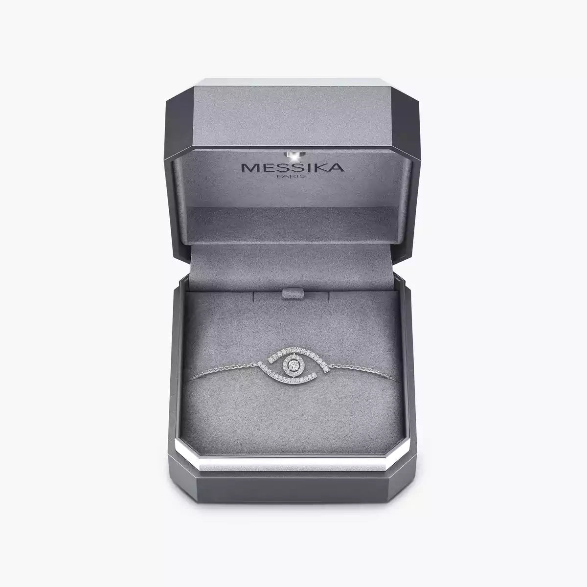 [Sophire Jewelry]Lucky Eye Pave-Set Diamond Bracelet