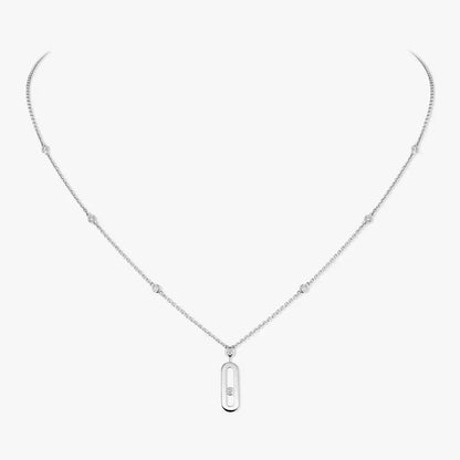 [Sophire Jewelry] Move Uno Gold Diamond Long Necklace