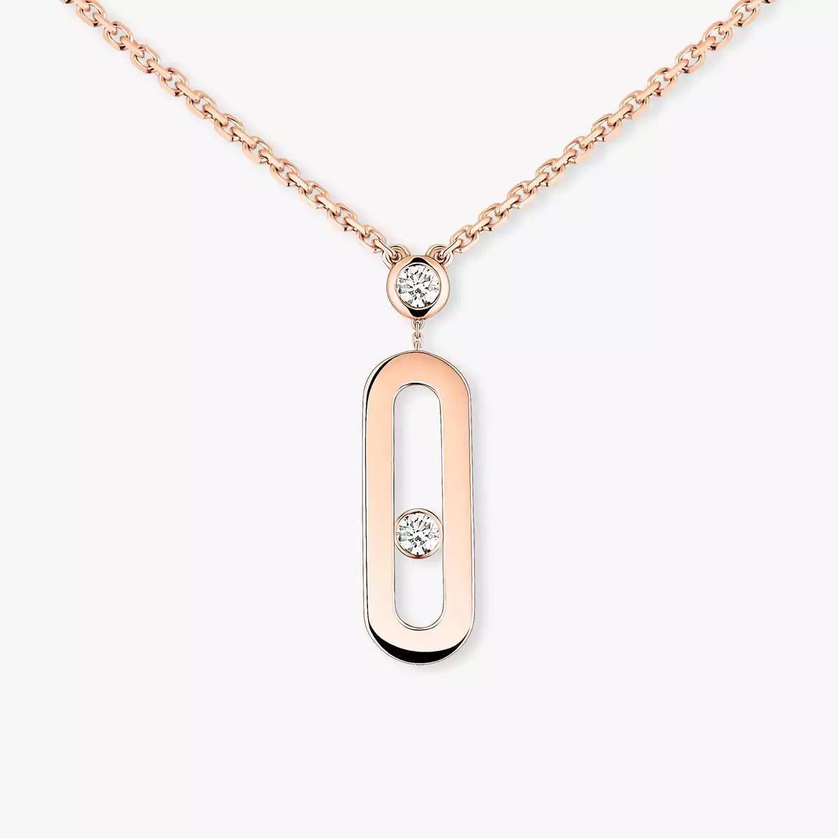 [Sophire Jewelry] Move Uno Gold Diamond Long Necklace