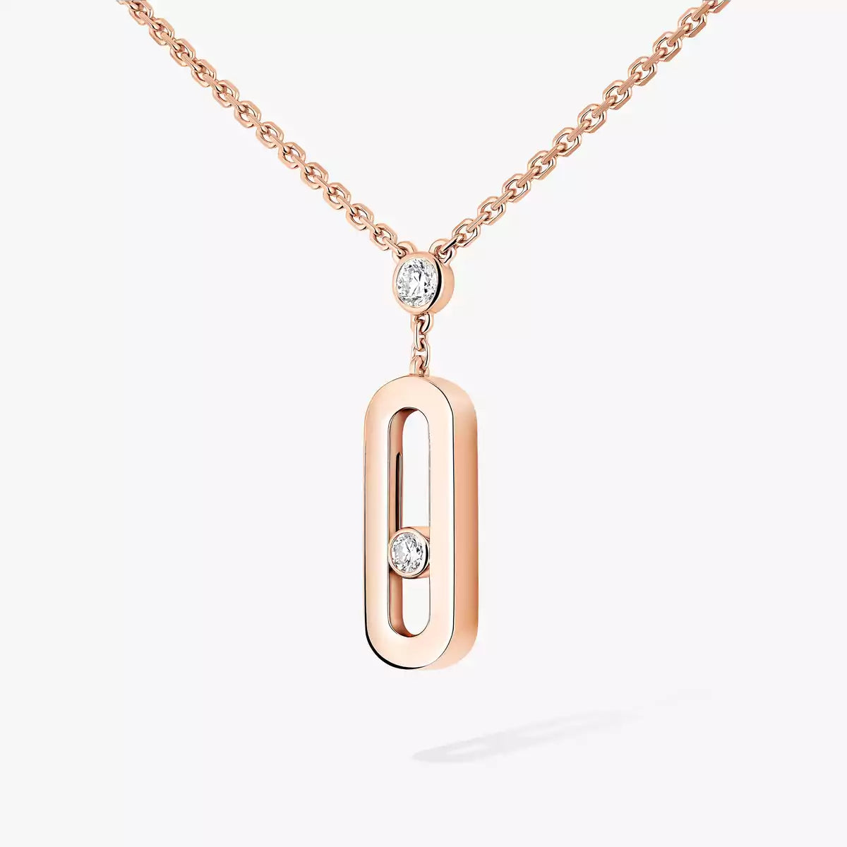 [Sophire Jewelry] Move Uno Gold Diamond Long Necklace