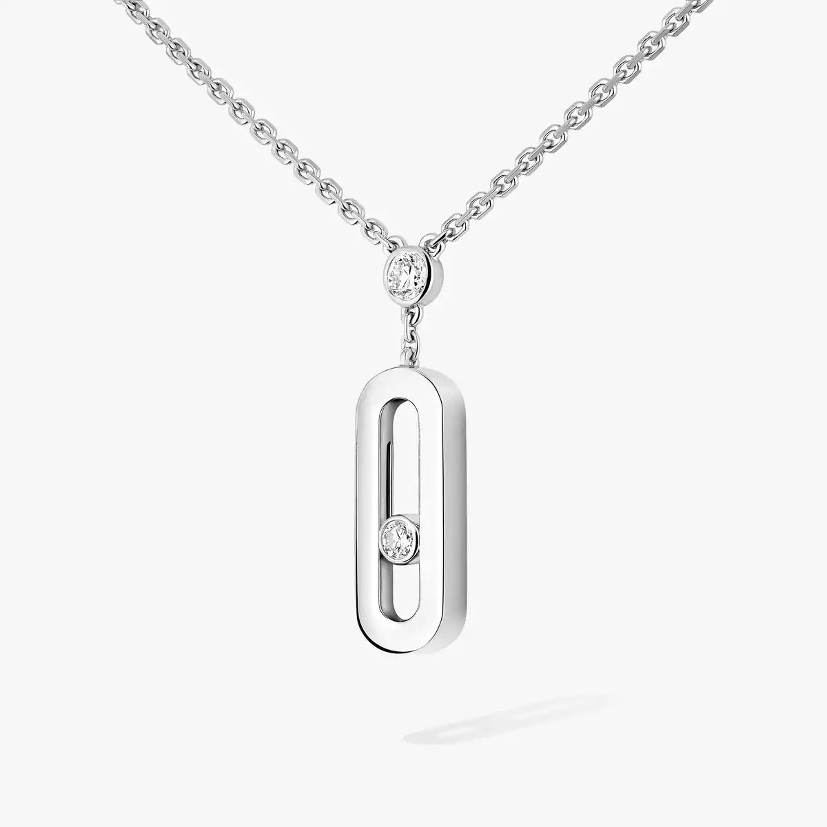 [Sophire Jewelry] Move Uno Gold Diamond Long Necklace