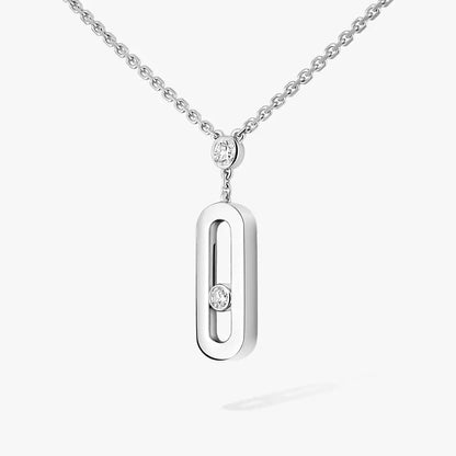 [Sophire Jewelry] Move Uno Gold Diamond Long Necklace
