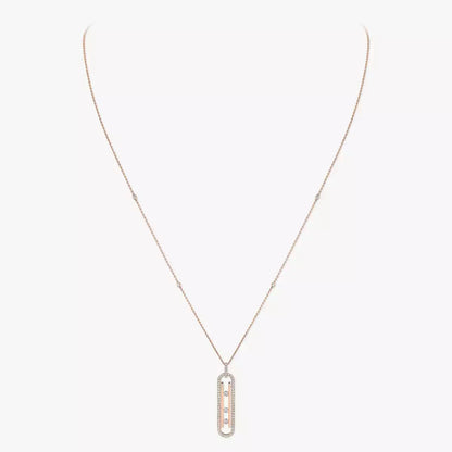 [Sophire Jewelry]Diamond Necklace Move 10Th