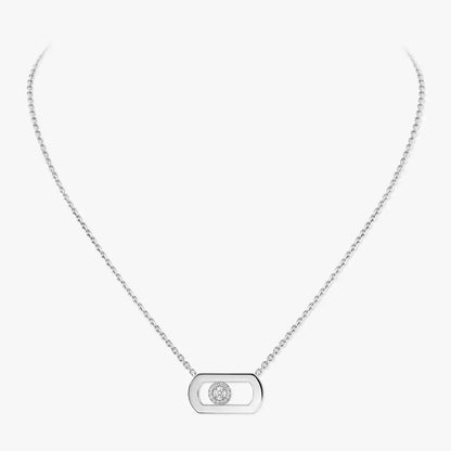 [Sophire Jewelry]So Move Diamond Necklace in Gold