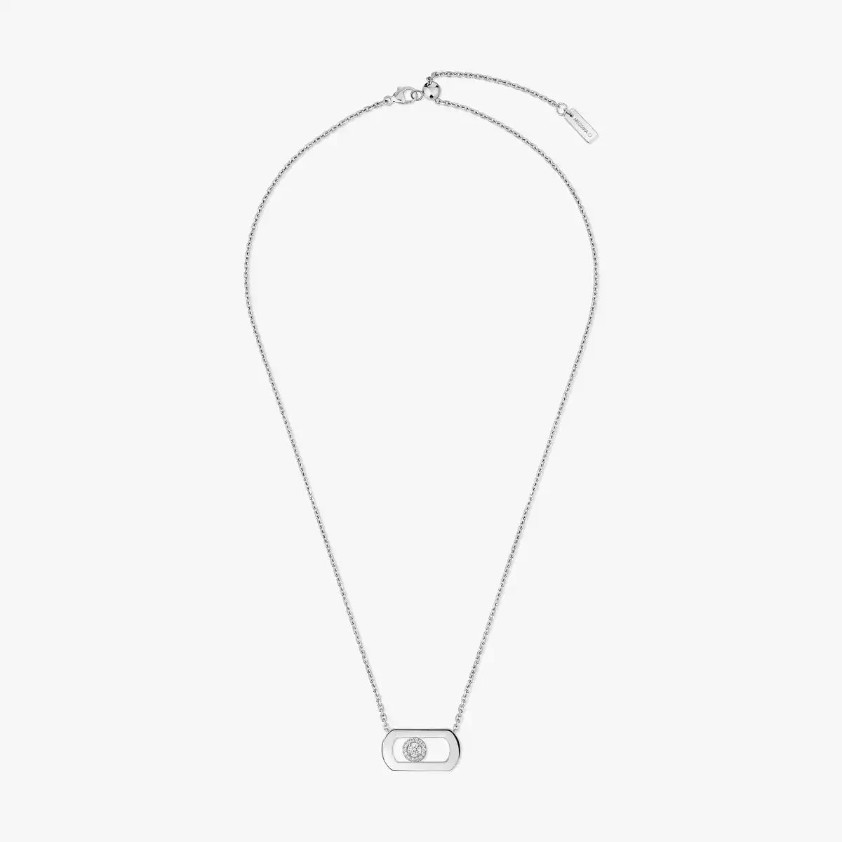 [Sophire Jewelry]So Move Diamond Necklace in Gold