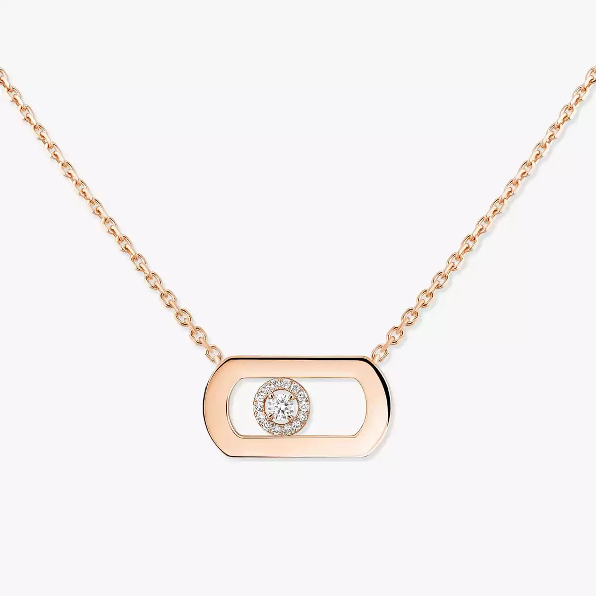 [Sophire Jewelry]So Move Diamond Necklace in Gold