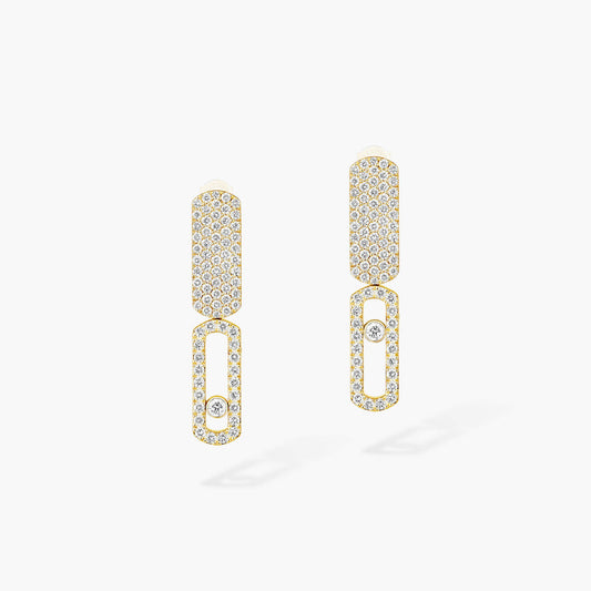 [Sophire]IMPERIAL MOVE SM DIAMOND EARRINGS