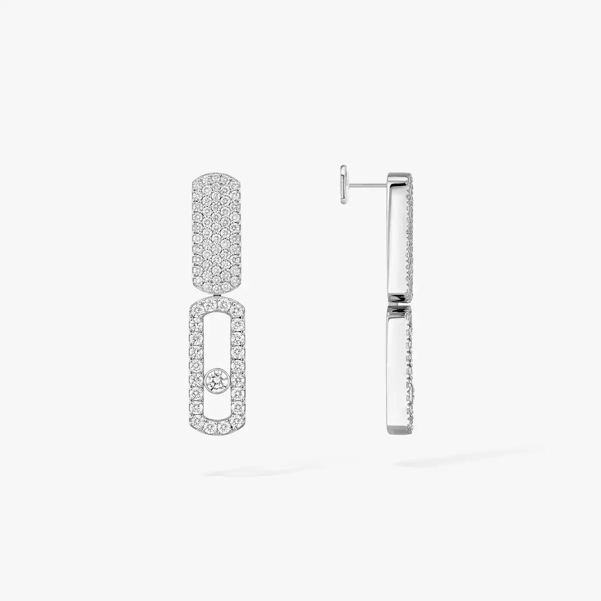 [Sophire Jewelry]Imperial Move SM Diamond Earrings