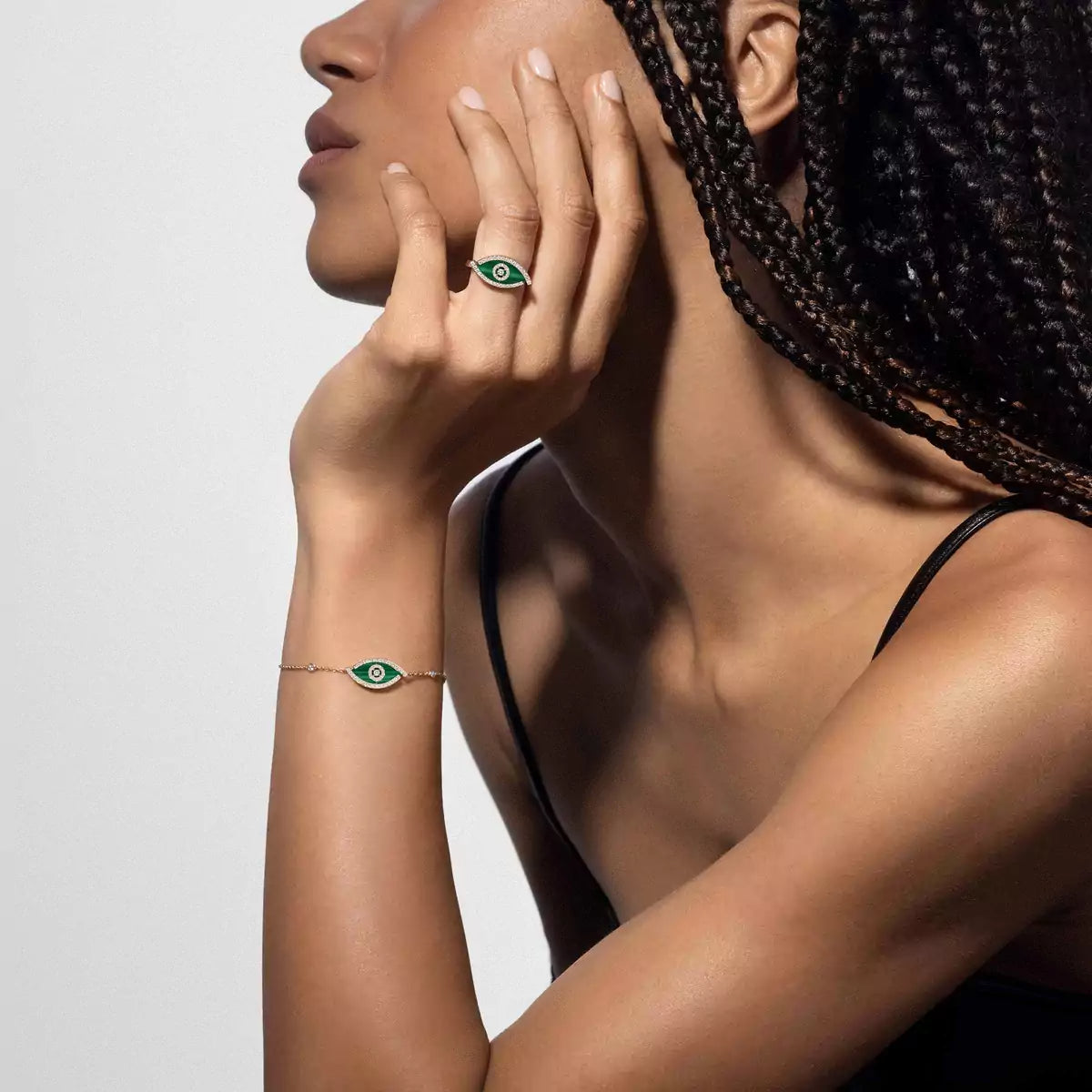 [Sophire Jewelry]Lucky Eye Diamond Bracelet