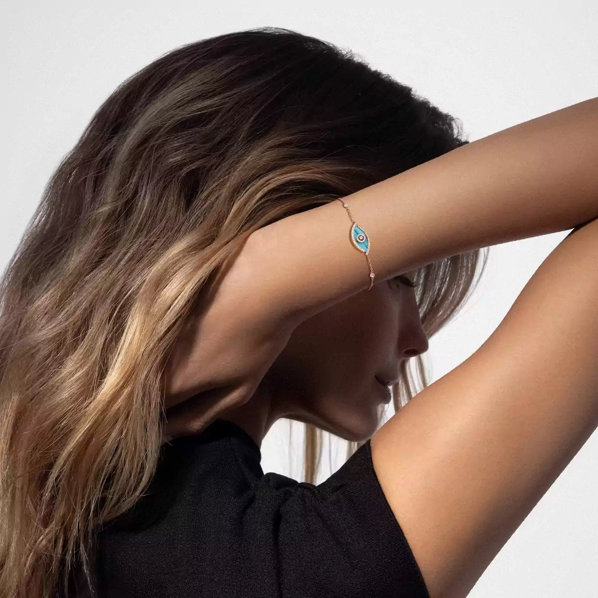 [Sophire Jewelry]Lucky Eye Diamond Bracelet