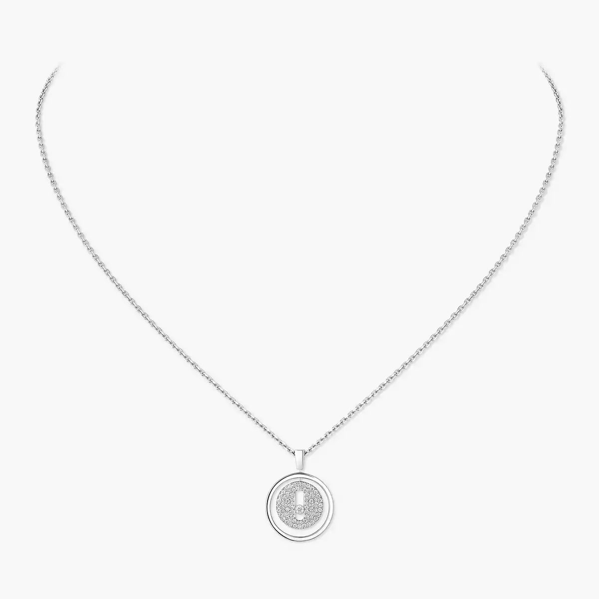[Sophire Jewelry] Lucky Move Diamond Necklace