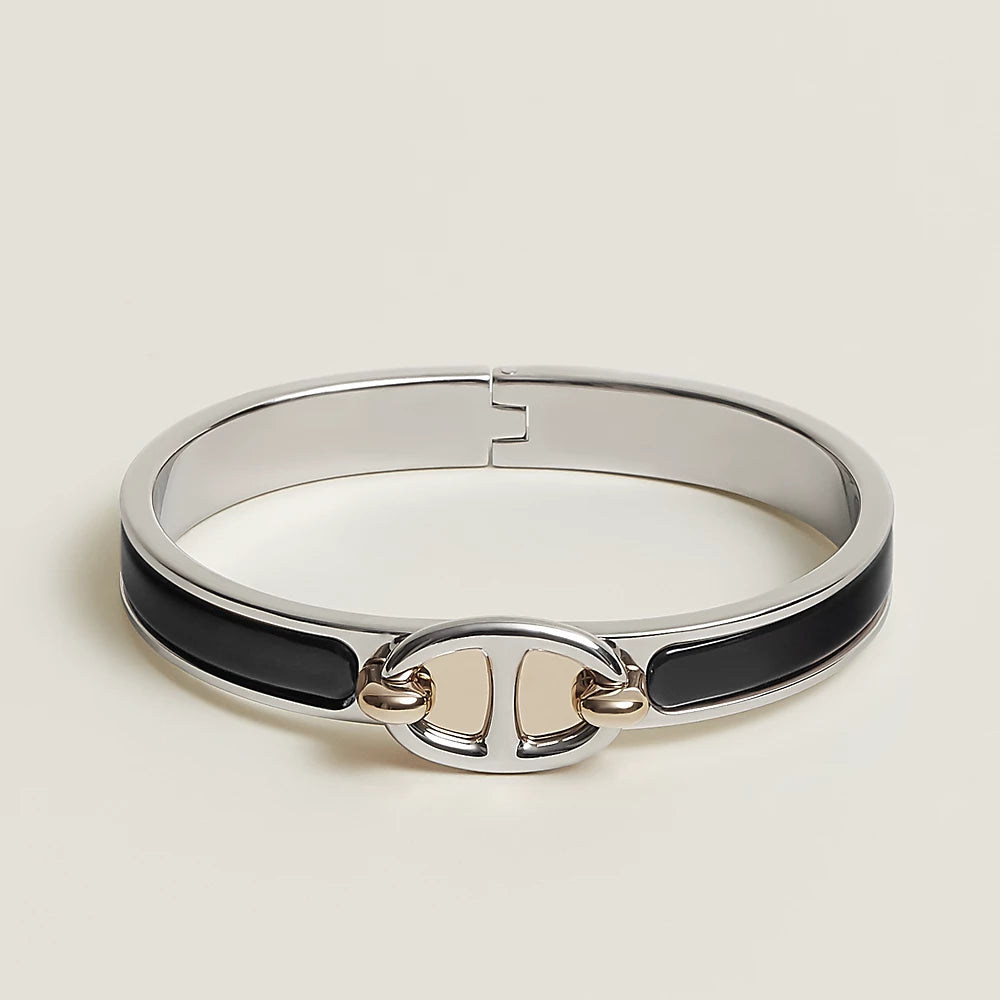 [Sophire Jewelry ]CLIC CHAINE SILVER BRACELET