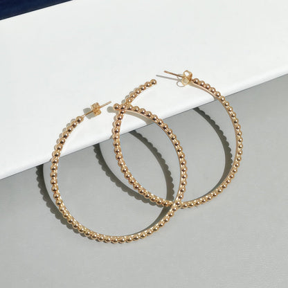 [Sophire Jewelry] SMOOTH BEAD STUD EARRINGS