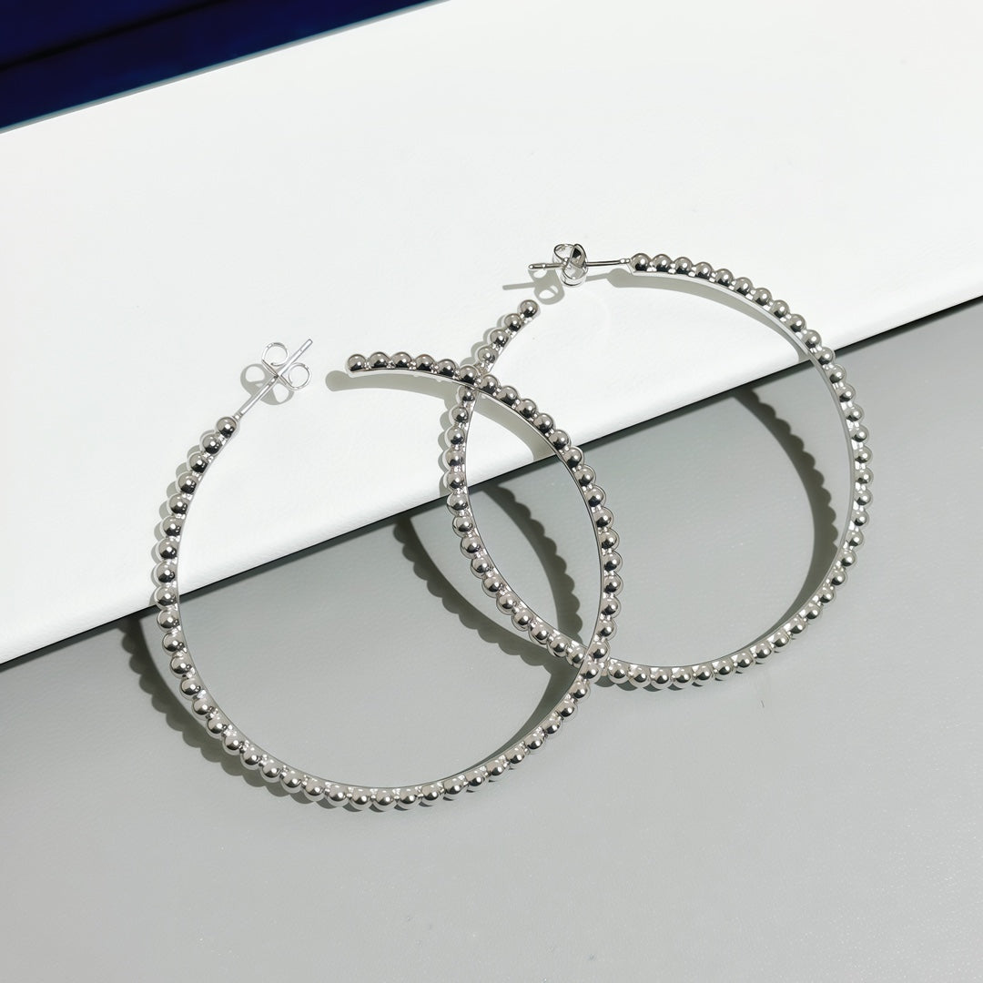 [Sophire Jewelry] SMOOTH BEAD STUD EARRINGS