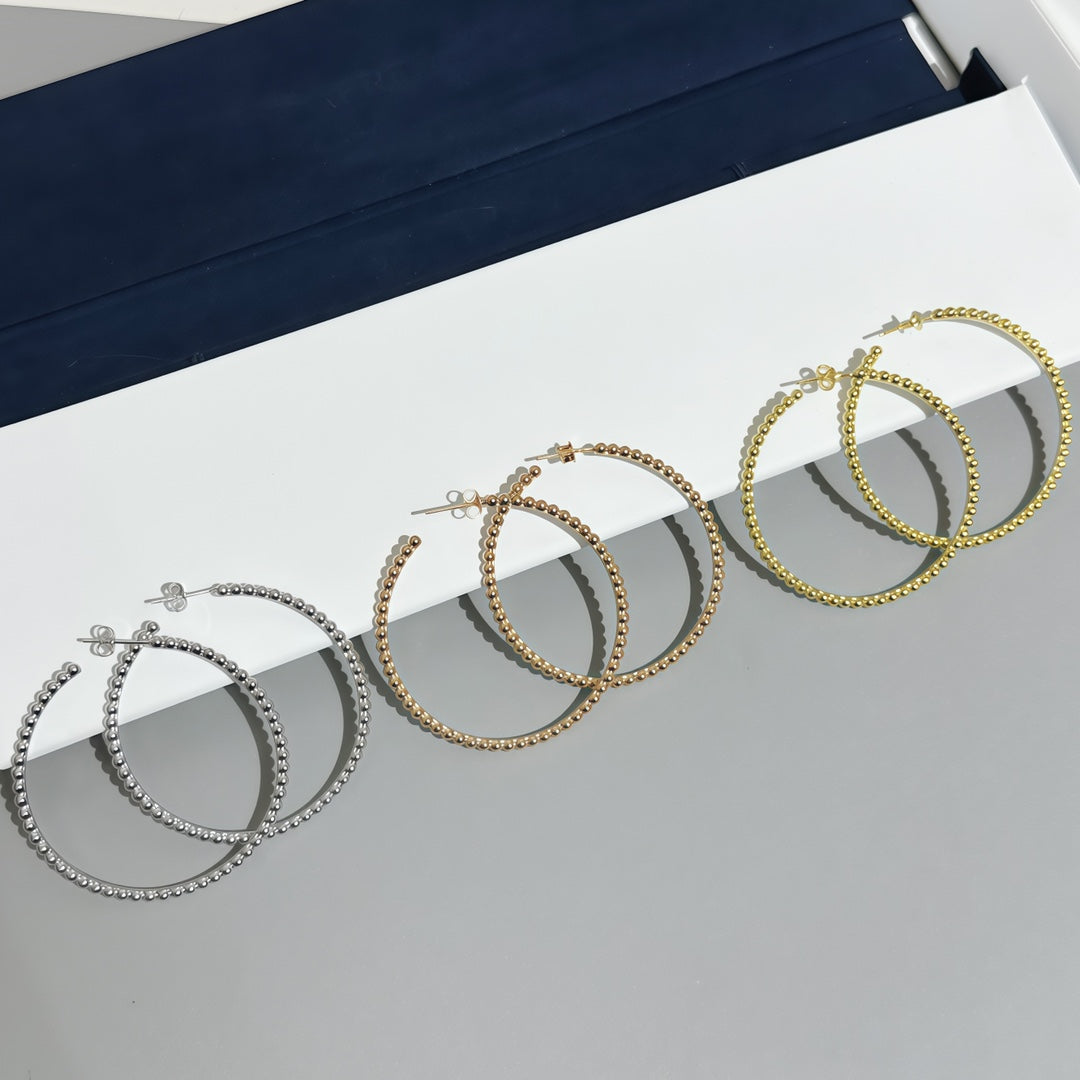 [Sophire Jewelry] SMOOTH BEAD STUD EARRINGS