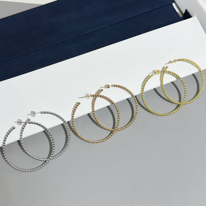 [Sophire Jewelry] SMOOTH BEAD STUD EARRINGS