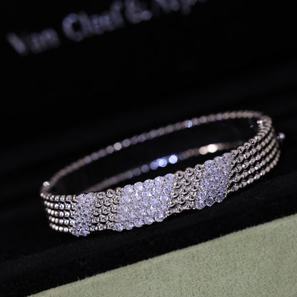 [Sophire Jewelry]  FIVE-ROW DIAMOND BRACELET