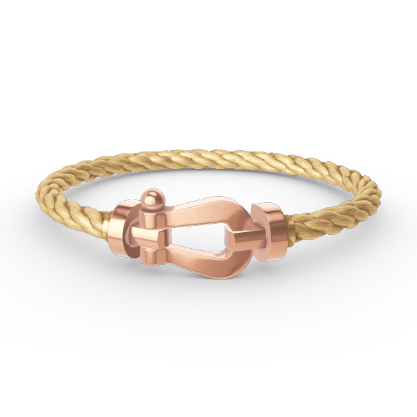 [Sophire Jewelry ]FORCE LARGE HORSESHOE NO DIAMOND BRACELET ROSE GOLD
