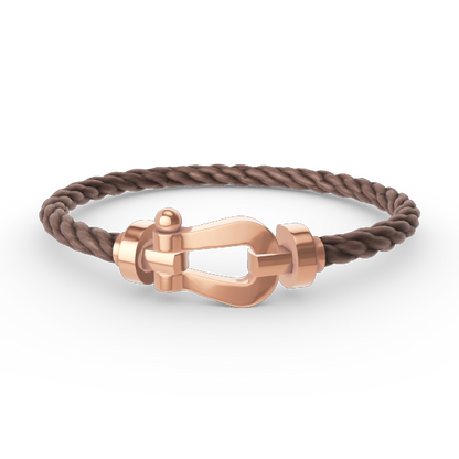 [Sophire Jewelry ]FORCE LARGE HORSESHOE NO DIAMOND BRACELET ROSE GOLD