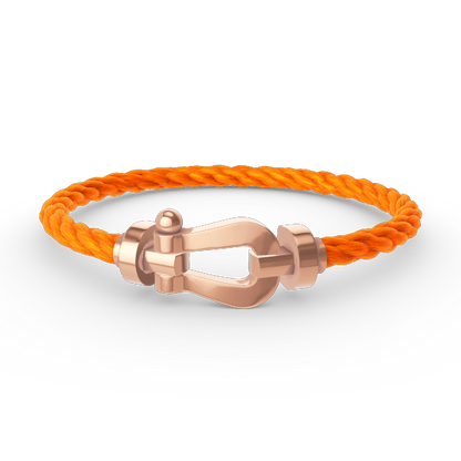 [Sophire Jewelry ]FORCE LARGE HORSESHOE NO DIAMOND BRACELET ROSE GOLD