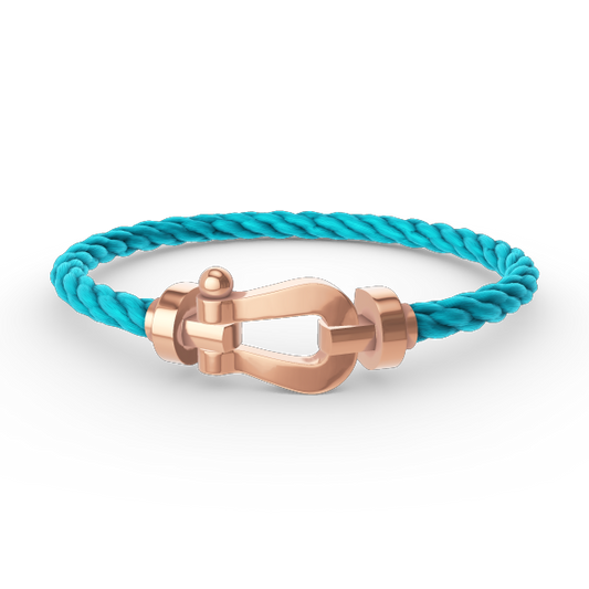 [Sophire]FORCE LARGE HORSESHOE BRACELET - ROSE GOLD