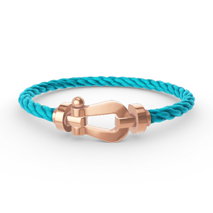 [Sophire Jewelry ]FORCE LARGE HORSESHOE NO DIAMOND BRACELET ROSE GOLD